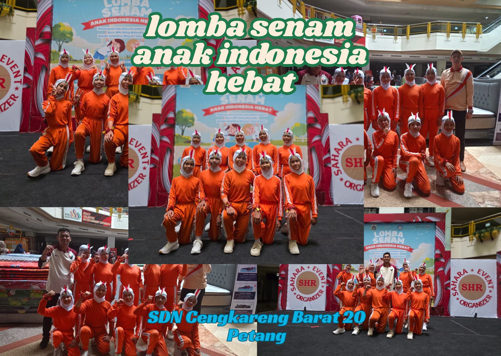 lomba senam anak indonesia hebat - sdn cengkareng barat 20 petang
